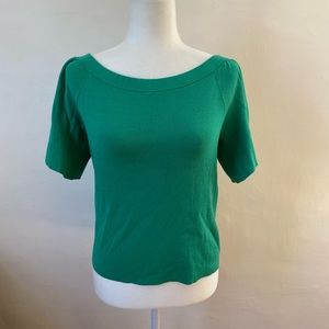 Banana Republic | Green Boatneck Sweater